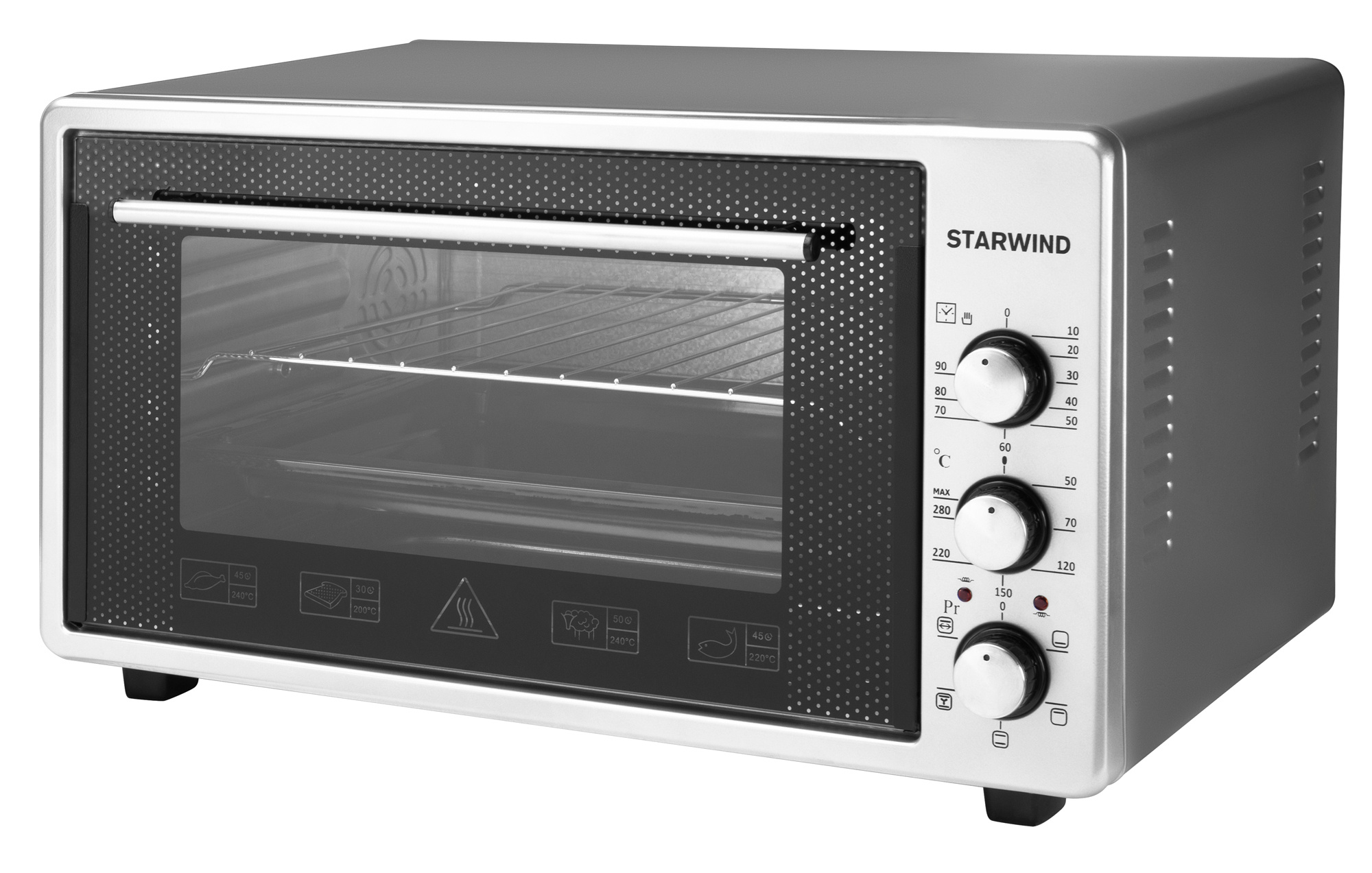 Мини-печь StarWind SMO2022 Grey - характеристики и описание на ...