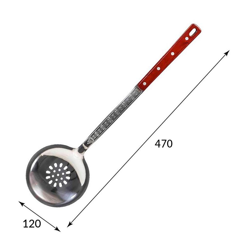 Шумовка Для Казана С Деревянной Ручкой Купить