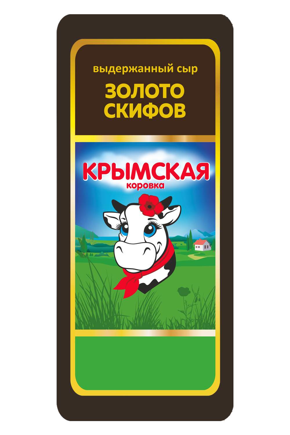 Купить сыр полутвердый Крымская Коровка Золото Скифов 45%, цены на  Мегамаркет | Артикул: 100029315479