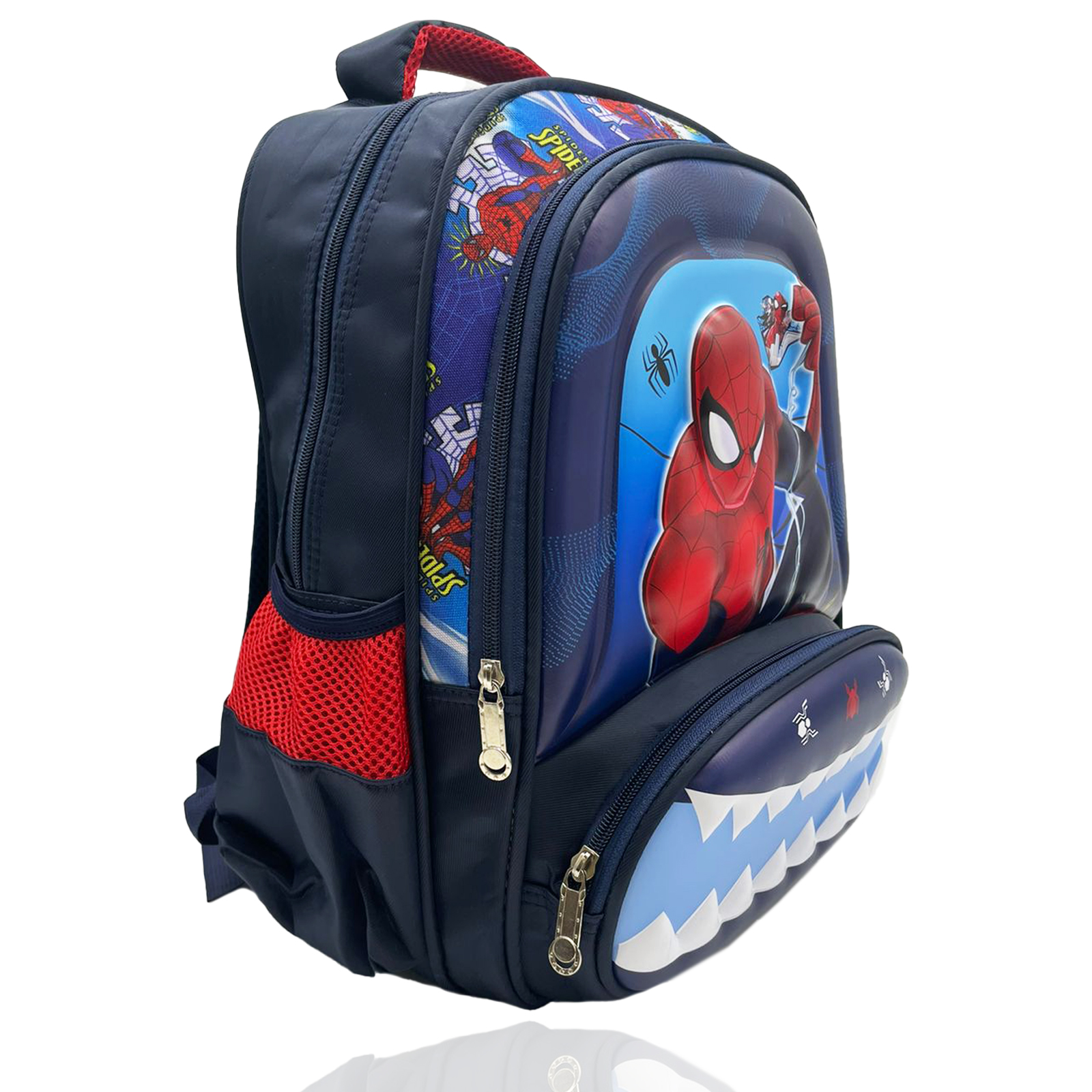 Школьный рюкзак Market toys lab Spider Man Человек- паук 40 х 30 х 20 см,  брелок – купить в Москве, цены в интернет-магазинах на Мегамаркет