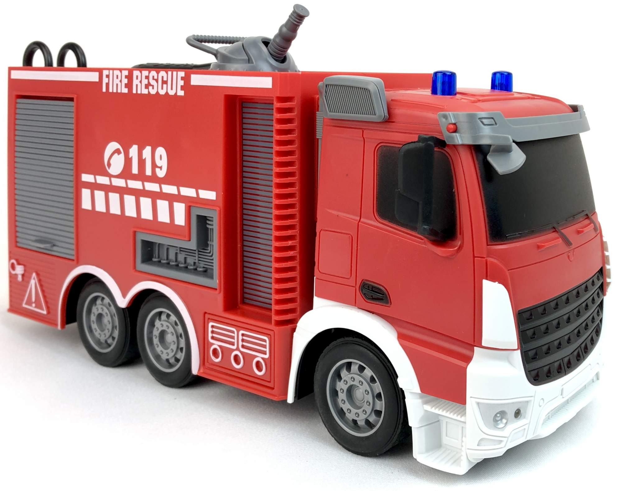 Радиоуправляемая пожарная машина Playsmart Fire Fighting Truck, 1:24 109681  – купить в Москве, цены в интернет-магазинах на Мегамаркет