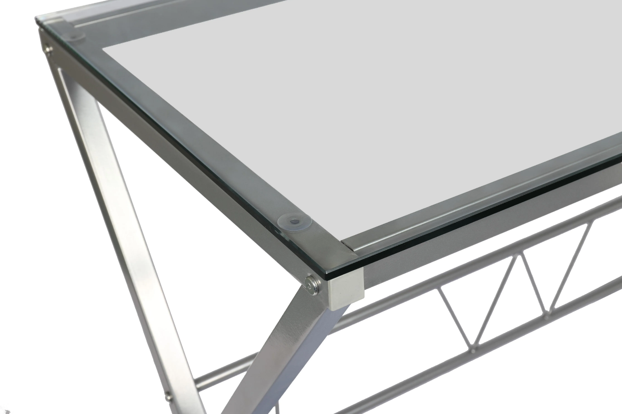 Стол компьютерный TetChair GD-03 90х50 см, transparent