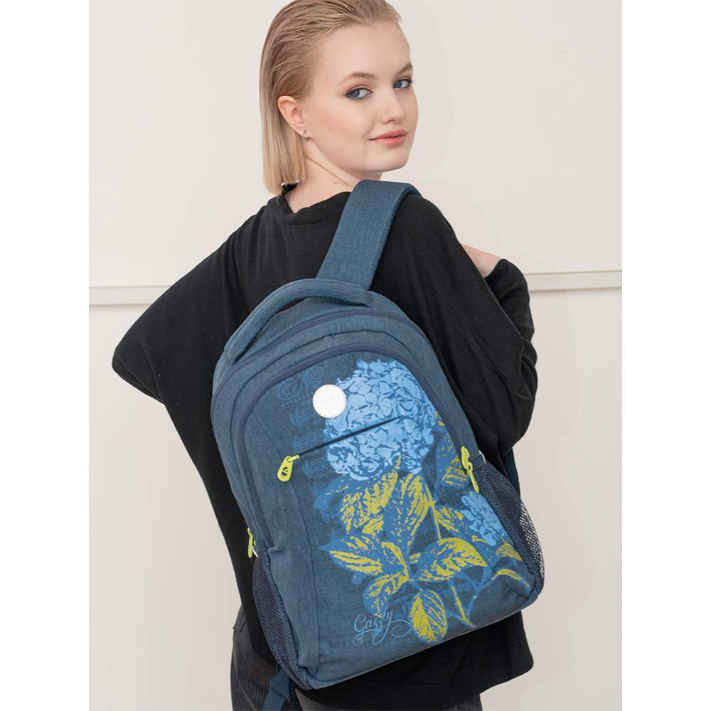 Рюкзак женский Grizzly RD-142-1 темно-синий