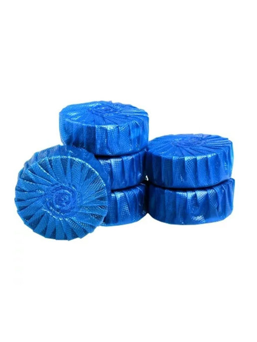 Чистящие таблетки для сливного бочка унитаза Blue Bubble, 6 шт