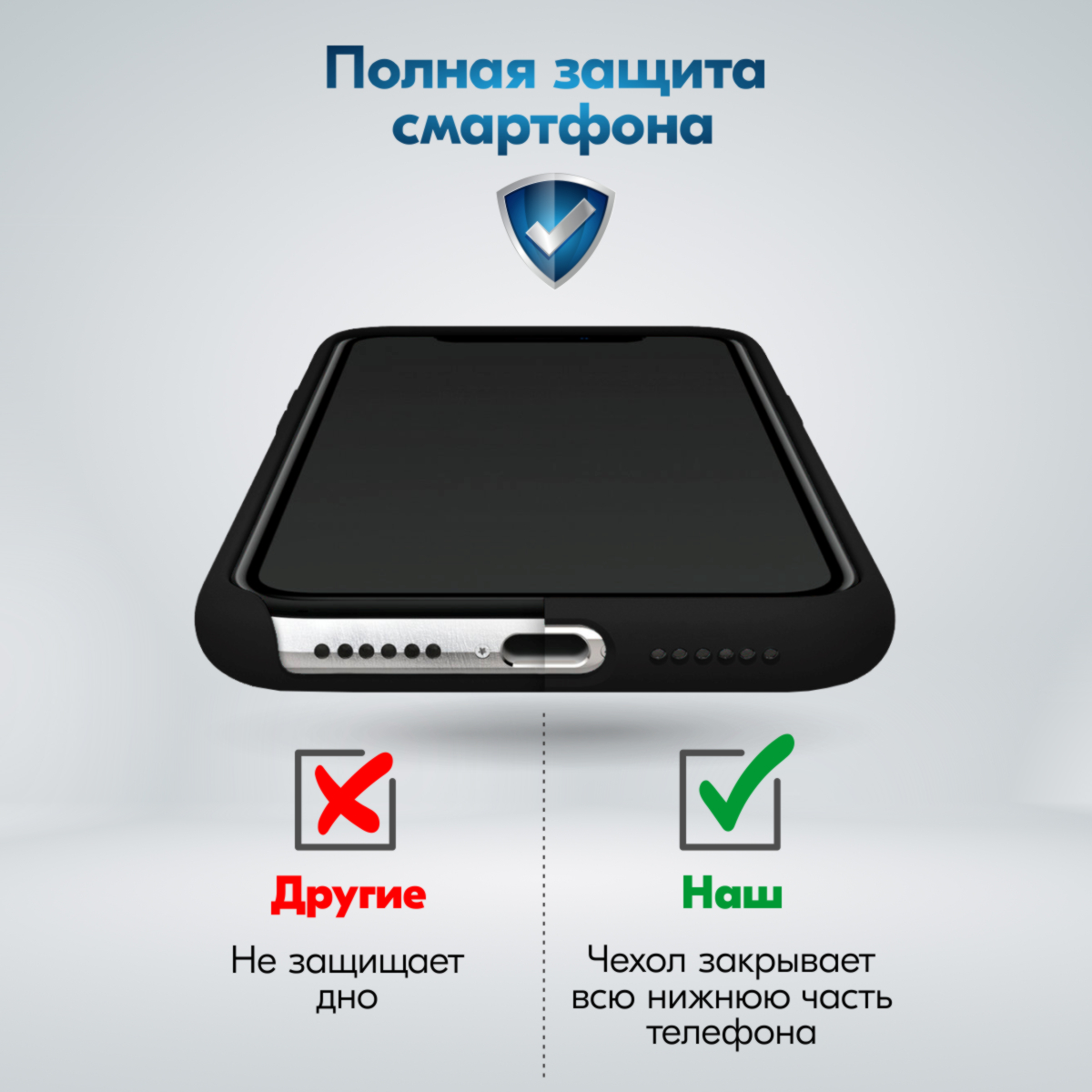 Чехол для iPhone 11 Pro, черный,Lumobook LB-CS3-02, купить в Москве, цены в  интернет-магазинах на Мегамаркет