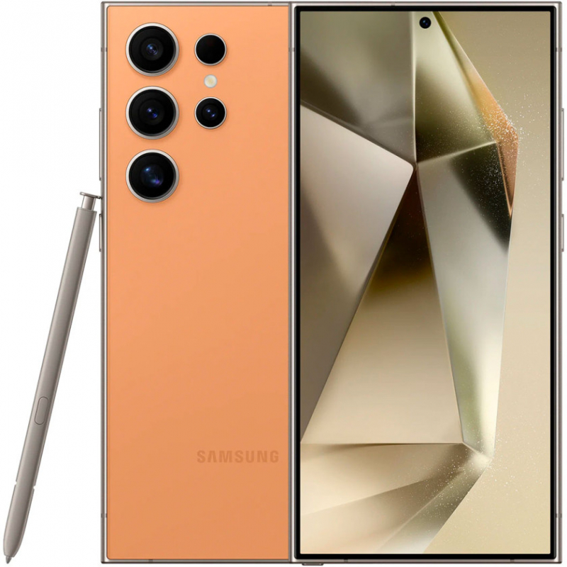 Смартфон Samsung Galaxy S24 Ultra 12/256GB Titanium Orange, купить в Москве, цены в интернет-магазинах на Мегамаркет