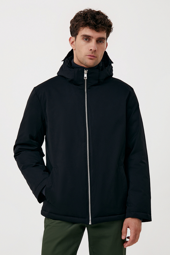 Куртка мужская Finn Flare FAB21006 черный XL