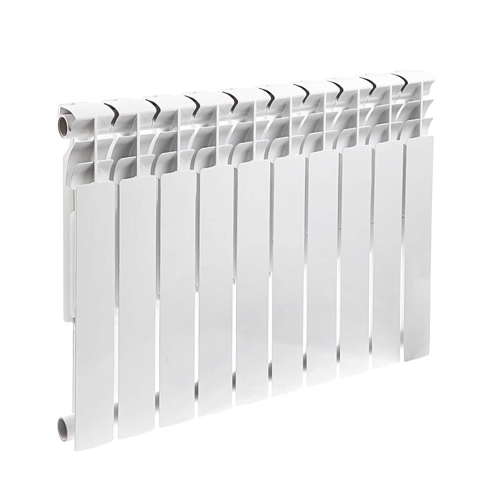 Биметаллический радиатор Rommer Optima BM 500/78 10 секций белый ...