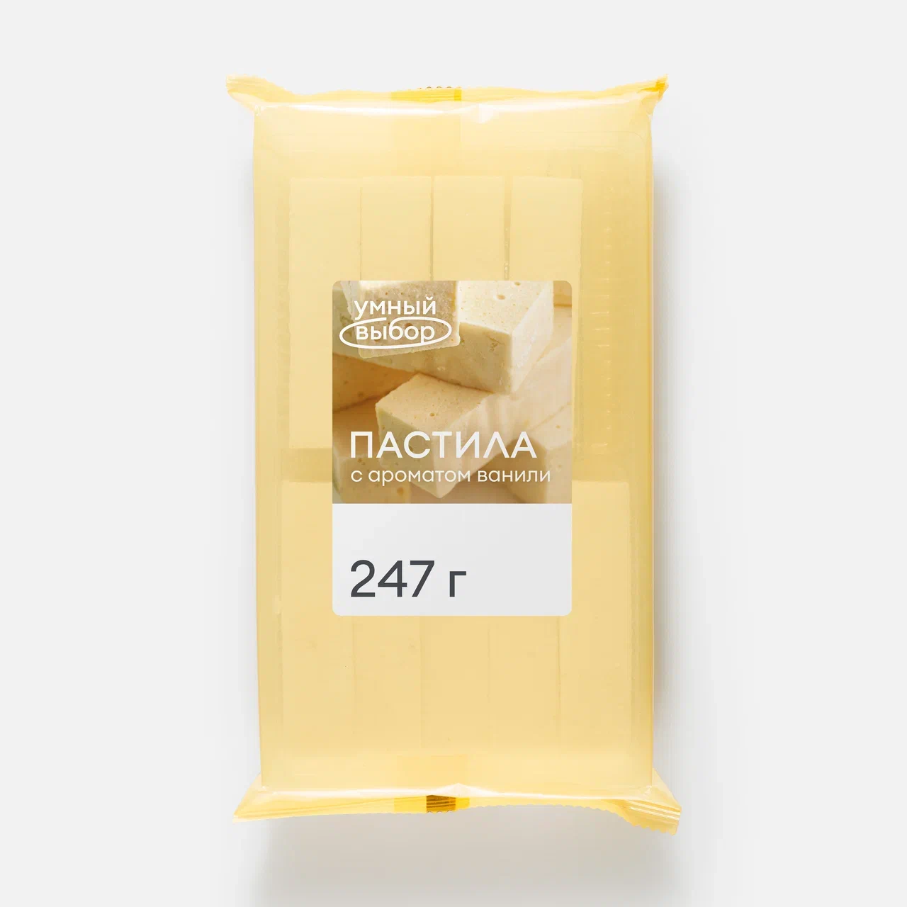 Пастила Умный выбор с ароматом ванили, 247 г - купить в Мегамаркет Москва Пушкино, цена на Мегамаркет