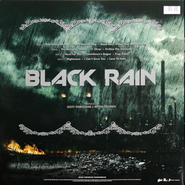 Ozzy Osbourne Black Rain (Coloured Vinyl)(2LP), купить в Москве, цены в  интернет-магазинах на СберМегаМаркет