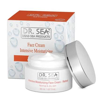 Крем для лица DR. SEA Moisturizing Retinol увлажняющий, с ретинолом, 50 мл - купить в Мегамаркет Екб, цена на Мегамаркет