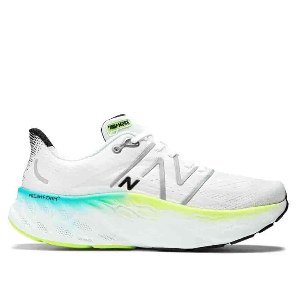 Спортивные кроссовки унисекс New Balance FRESH FOAM X MORE V4 белые 10.5 US - купить в Москве, цены на Мегамаркет | 600014177508