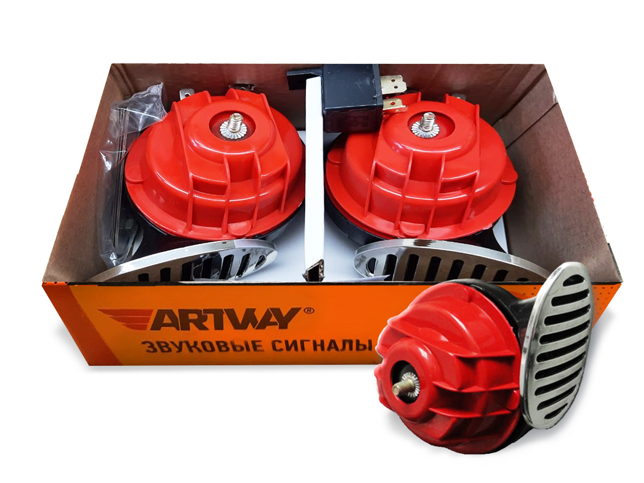 Звуковой сигнал Artway AW-006, 12В, с реле - купить в БИ-БИ Магазины, цена  на Мегамаркет