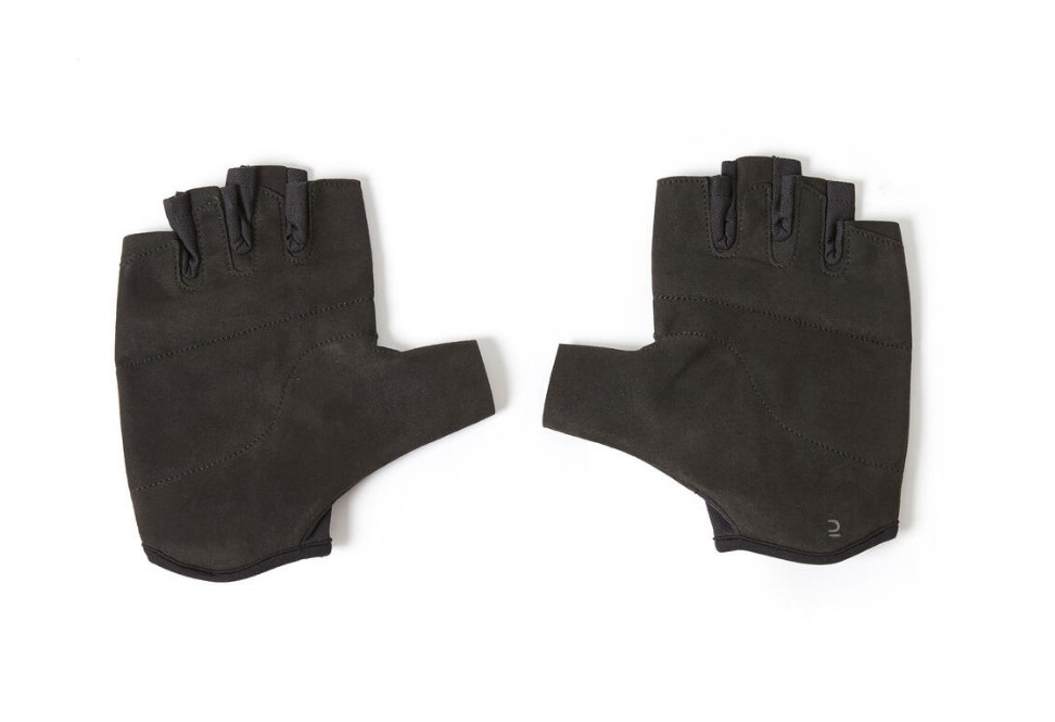 Перчатки черные с откидной варежкой Mikado, XL