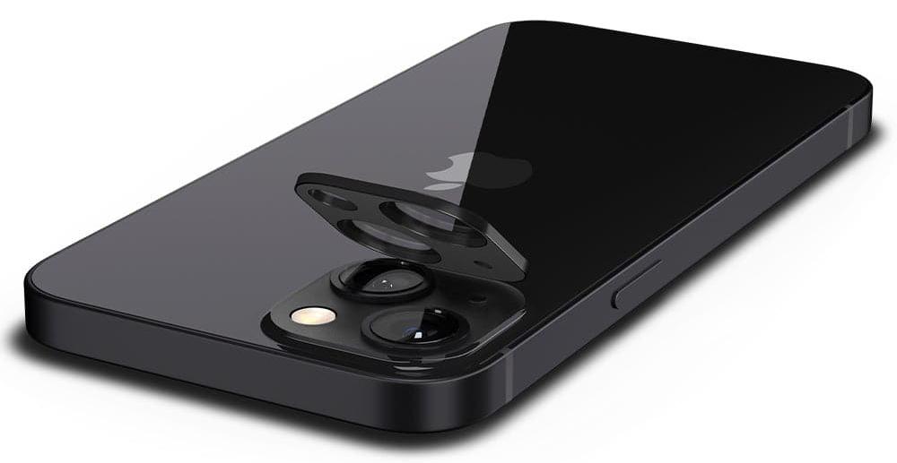 Защитное стекло Spigen GLAS.tR Optik (AGL03395) для камеры iPhone 13/13 mini 2 шт (Black)