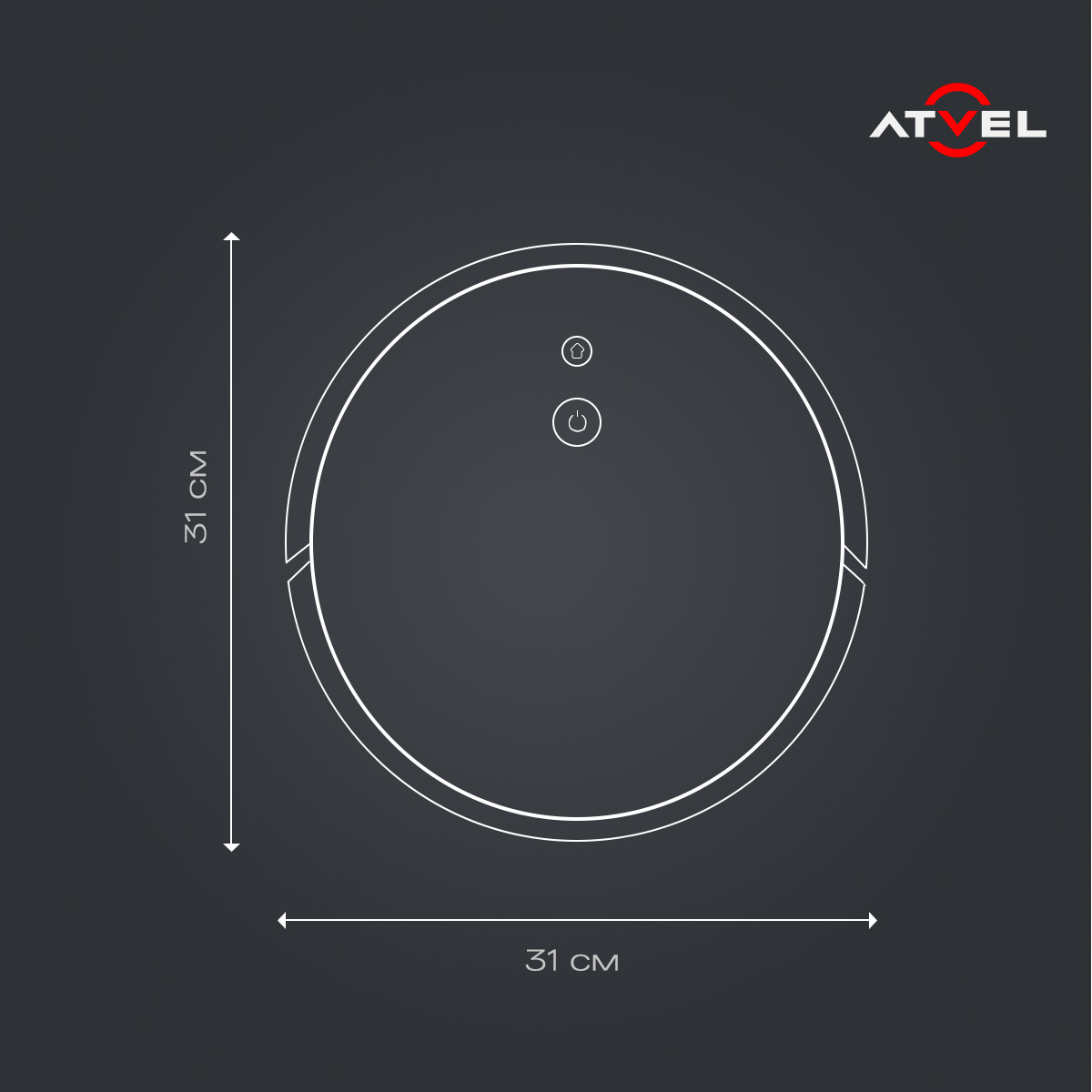 Atvel r80 base black