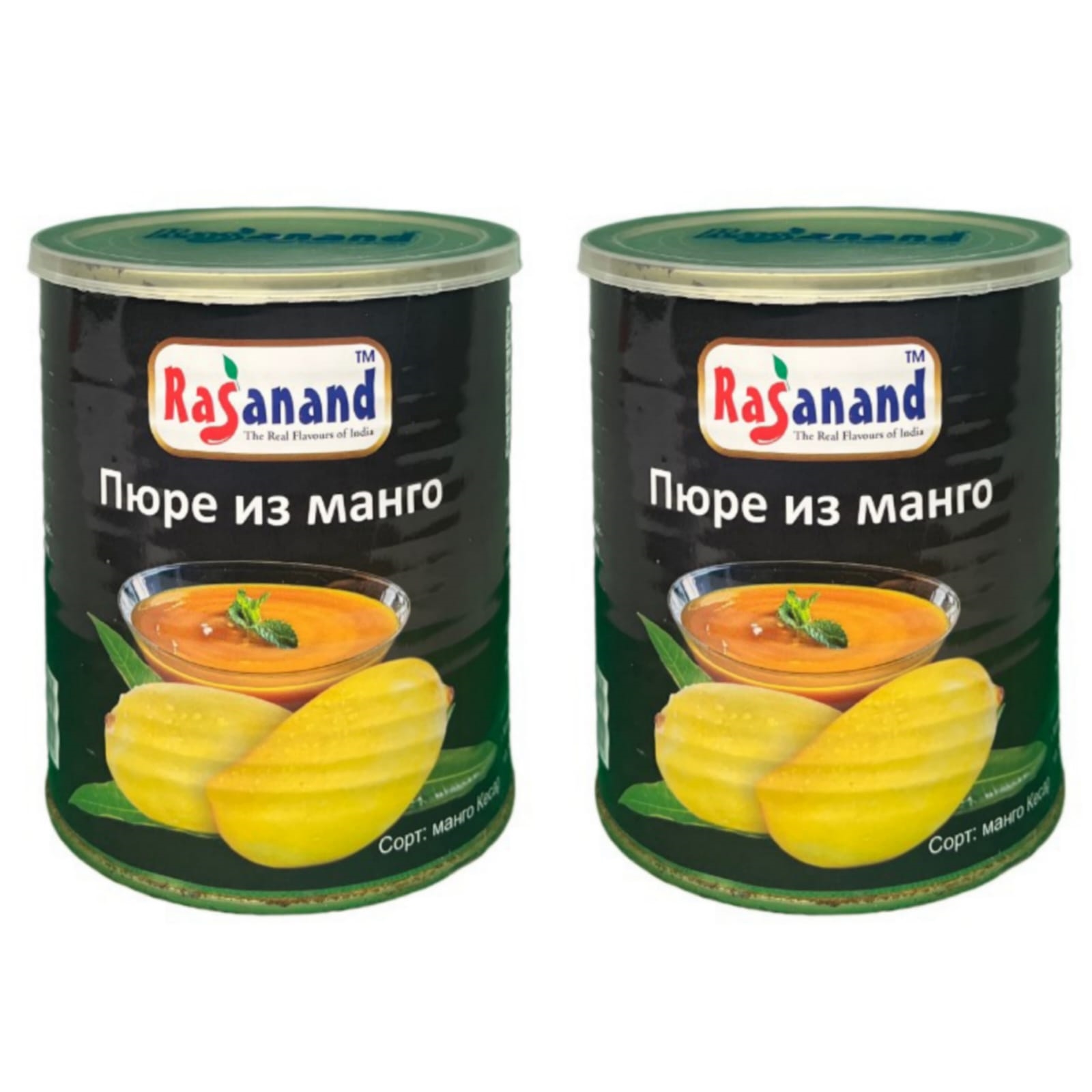 <b>Пюре</b> <b>манго</b> Rasanand Kesar <b>Mango</b> Pulp, 850 г.