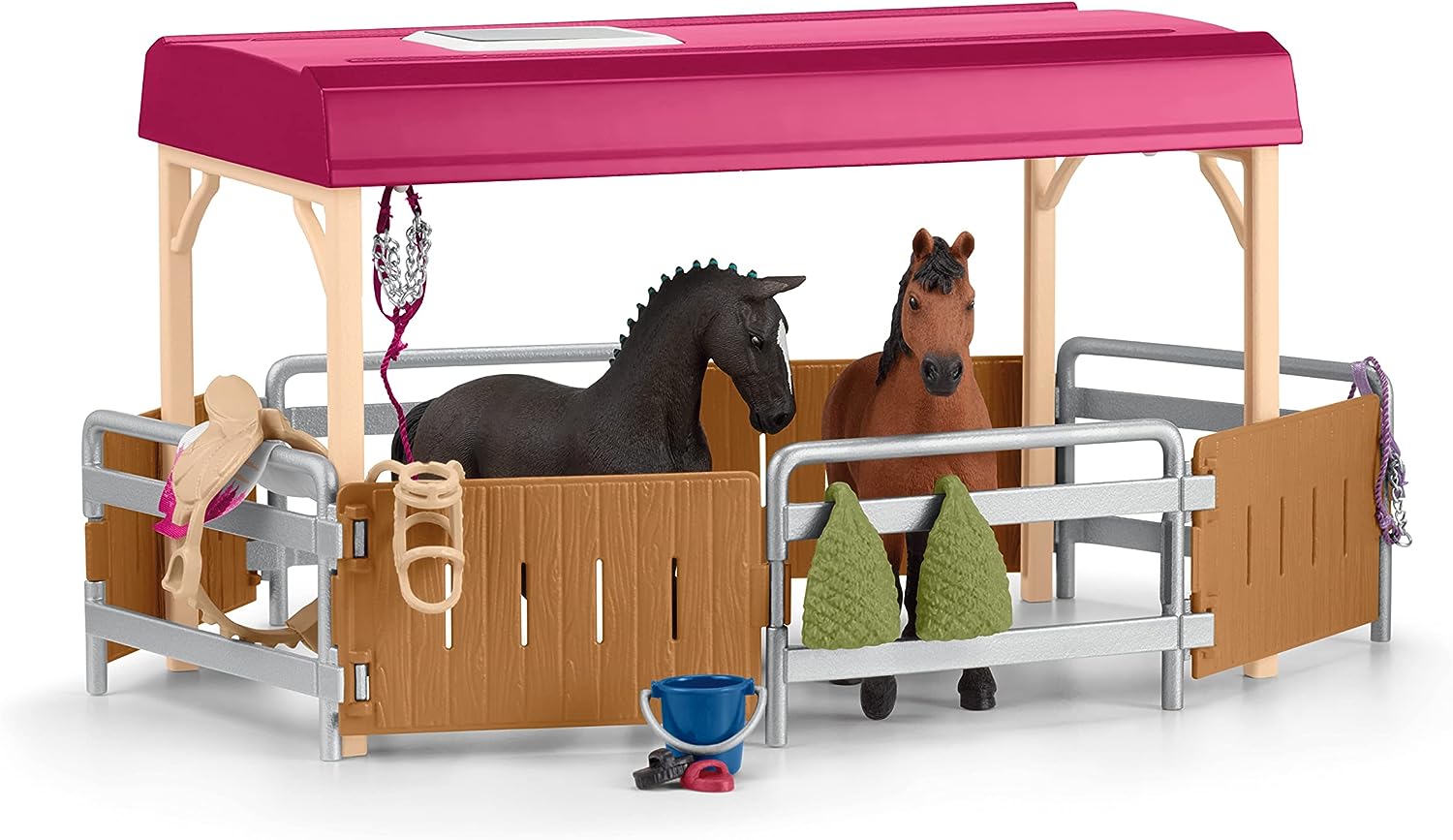 Купить игровой набор Конный дом на колесах Schleich Horse Club, Шляйх  42619, цены на Мегамаркет