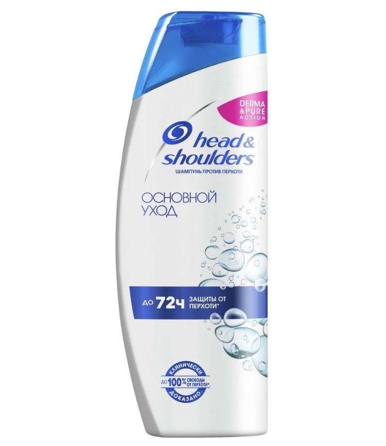 Купить шампунь Head & Shoulders Основной уход против перхоти для нормальных волос 400 мл, цены на Мегамаркет | Артикул: 100045461491