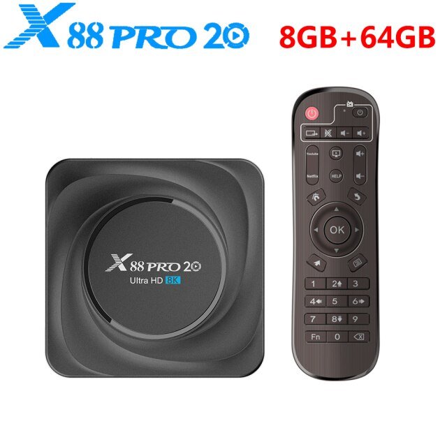 Андроид ТВ приставка DGMedia X88 Pro 20 RK3566 8/64/Smart TV приставка