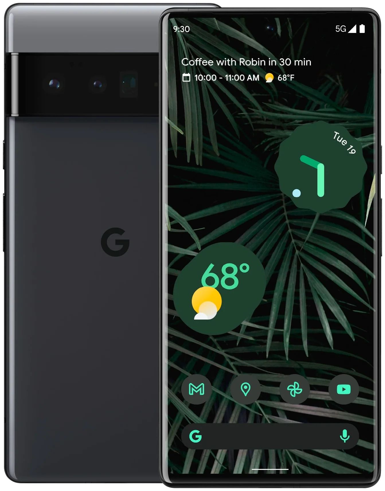 Смартфон Google Pixel 6 Pro 12/128GB Stormy Black, купить в Москве, цены в интернет-магазинах на Мегамаркет