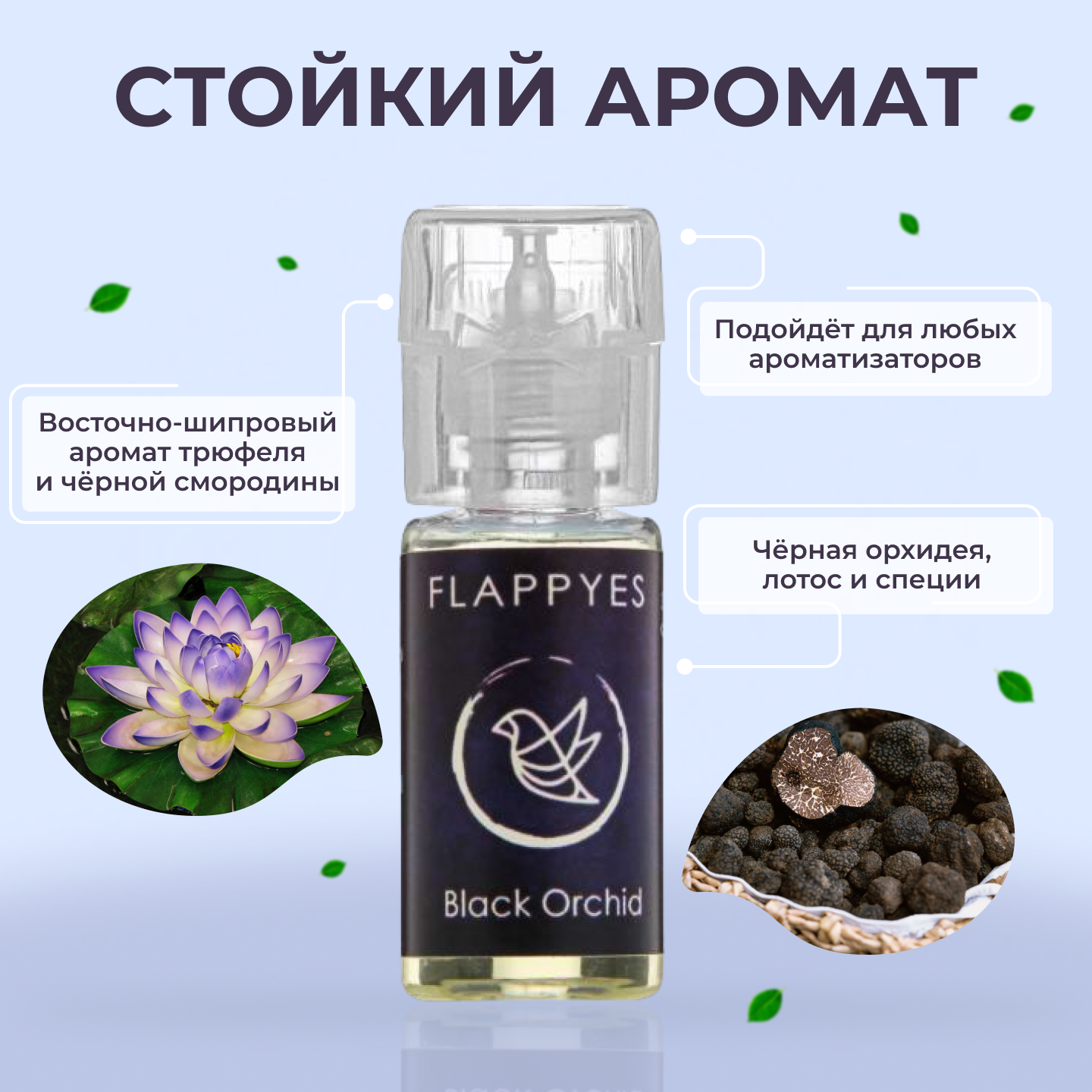 Заправка для ароматизаторов авто и дома &quot;Flappyes - Tom Ford <b>Black</b> <b>Orc...</b>