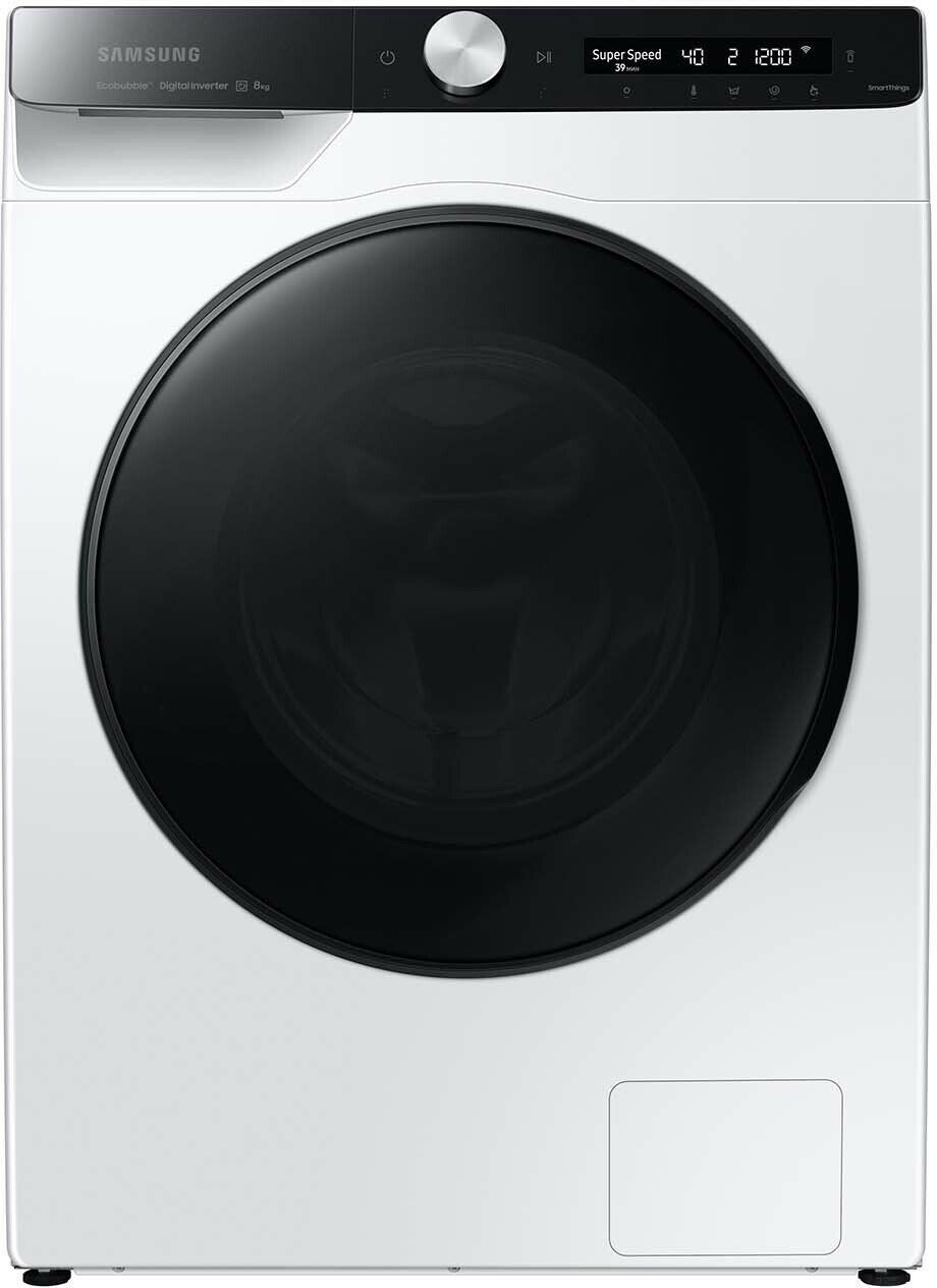 Стиральная машина Samsung WW80AG6L28BE/LD белый - отзывы покупателей на маркетплейсе Мегамаркет | Артикул: 600013642647