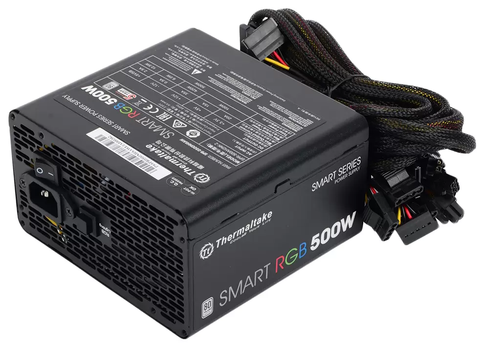 Блок питания Thermaltake SPR-500AH2NK-2 500W, купить в Москве, цены в интернет-магазинах на Мегамаркет