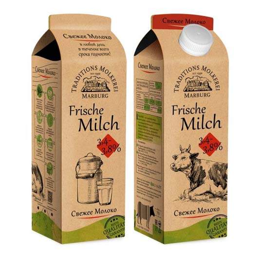 Молоко 3,4 - 3,8% пастеризованное 950 мл Первый вкус бзмж