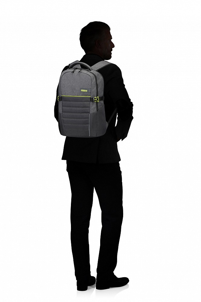 Рюкзак для ноутбука унисекс American Tourister 24G-68045 15.6" серый