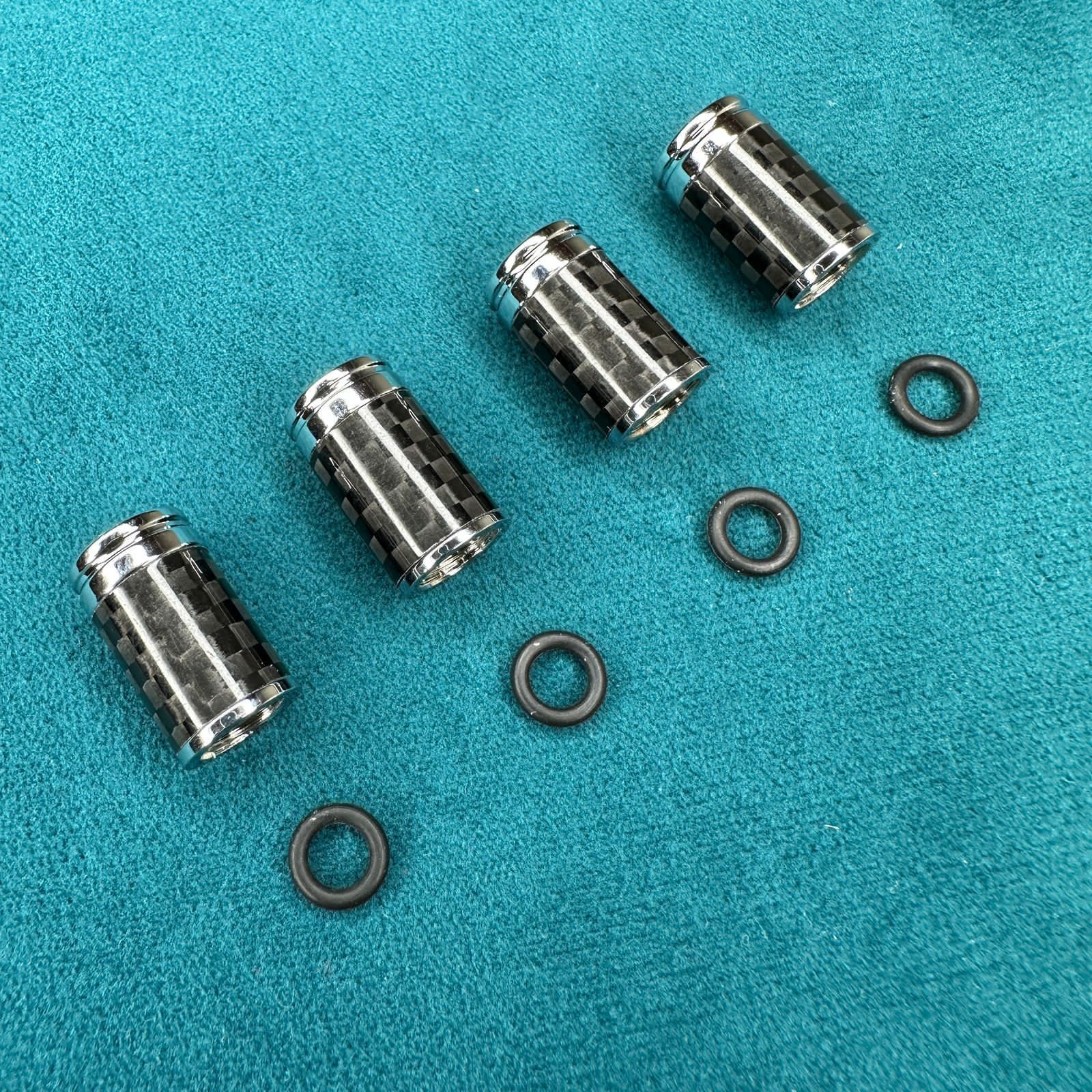 Колпачки на ниппель T-Carbon nipp nippelflagrf набор 4 шт флаг России ...