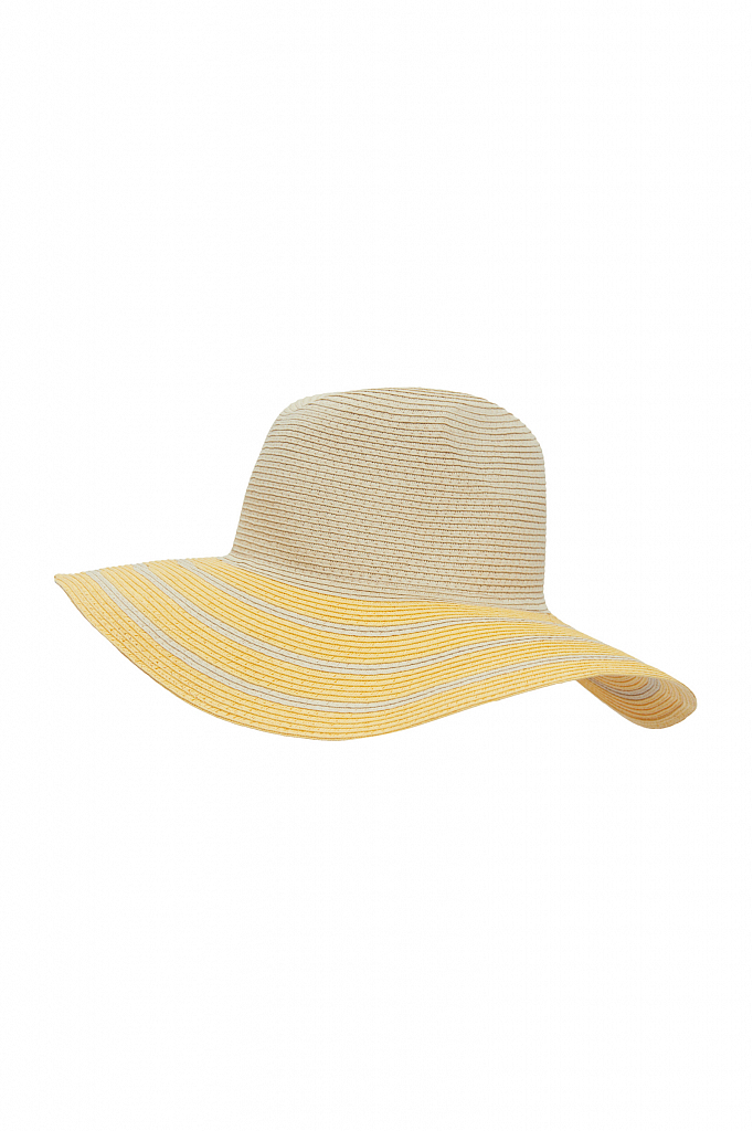 Шляпа женская Finn Flare S21-11404 желтая 56