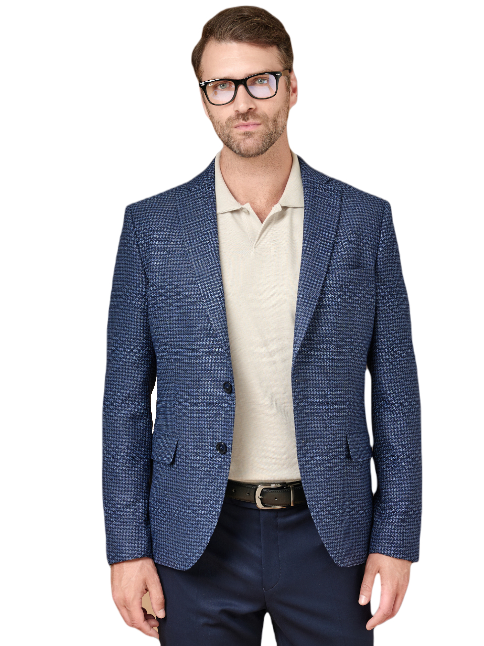 Пиджак Laconi для мужчин, 1321-1 S Arenzano, р. 46-176, синий - купить в Москве, цены на Мегамаркет | 100060622503