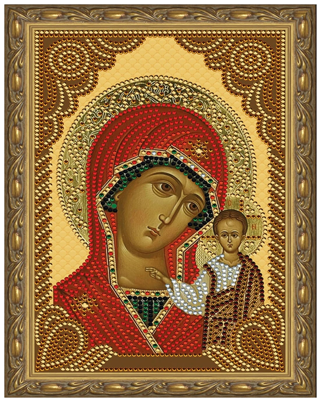 Икона казанской божий м. Икона Казанской Божьей матери. Каплуновская икона Божией матери. Алмазная мозаика икона Казанской Божьей матери. Икона БМ Казанская.