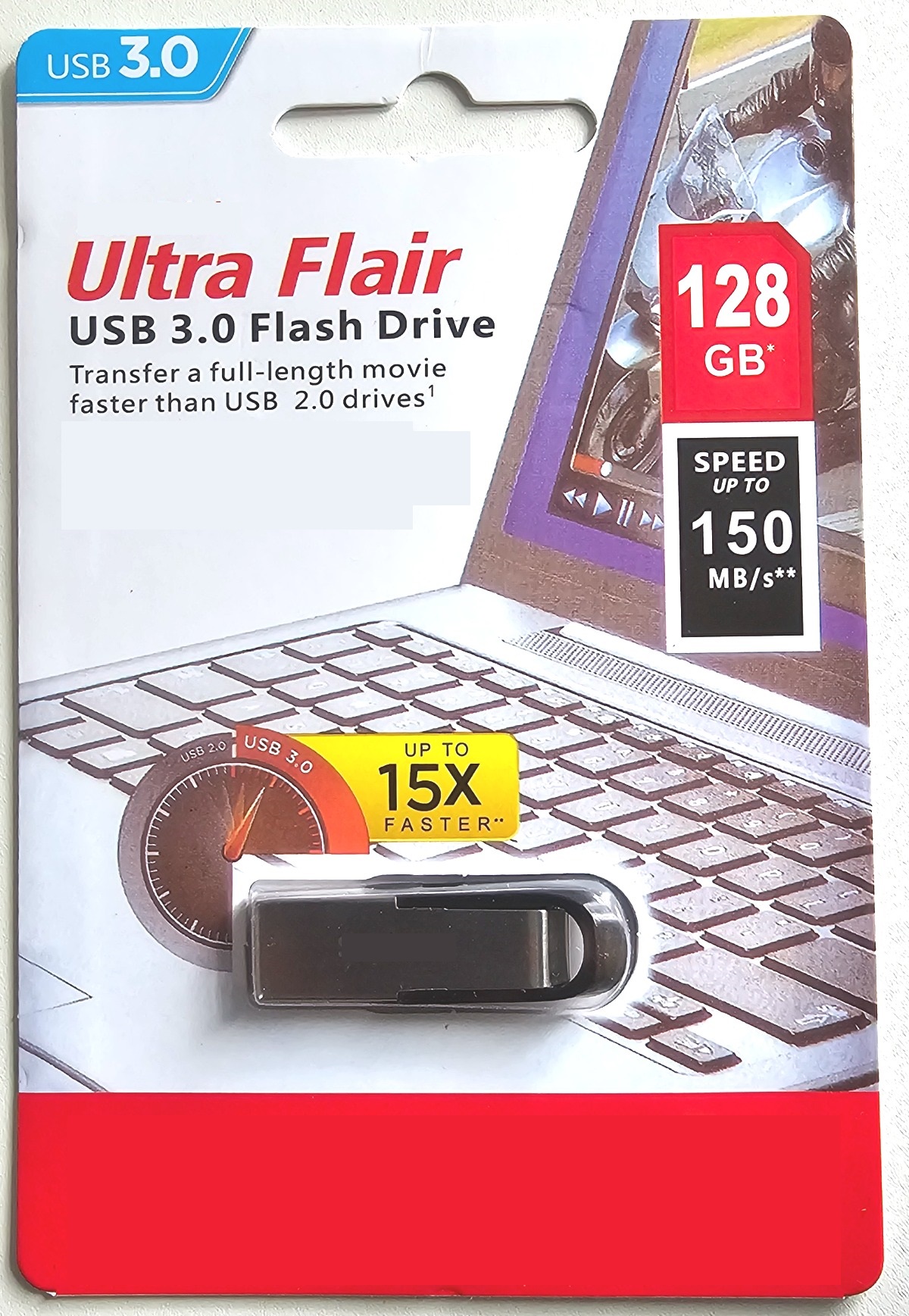 Флешка NoBrand NeW UltraFlair USB 3.0 128 Гб - купить в Magnet -Market, цена на Мегамаркет