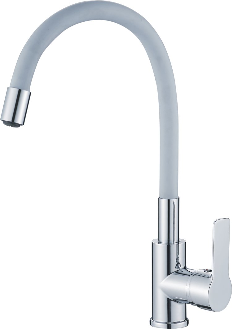 Haiba Смеситель для кухни Haiba HB 70112-3 серый — купить в Алматы