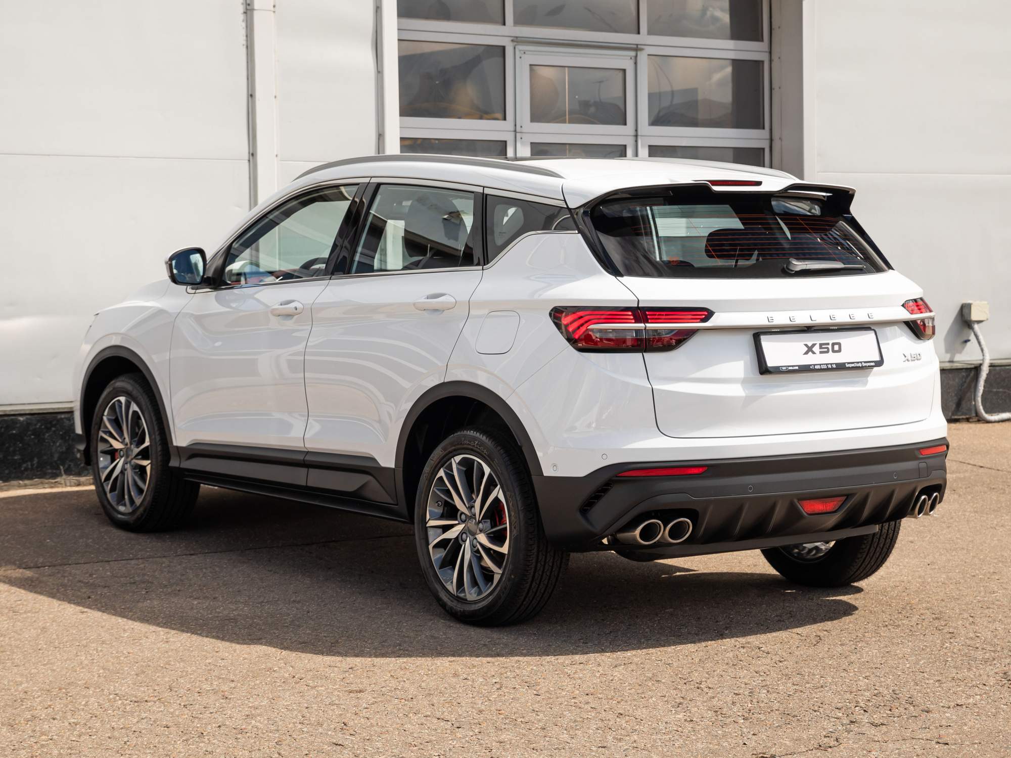 Belgee X50 сменит мотор на атмосферный для рынка РФ