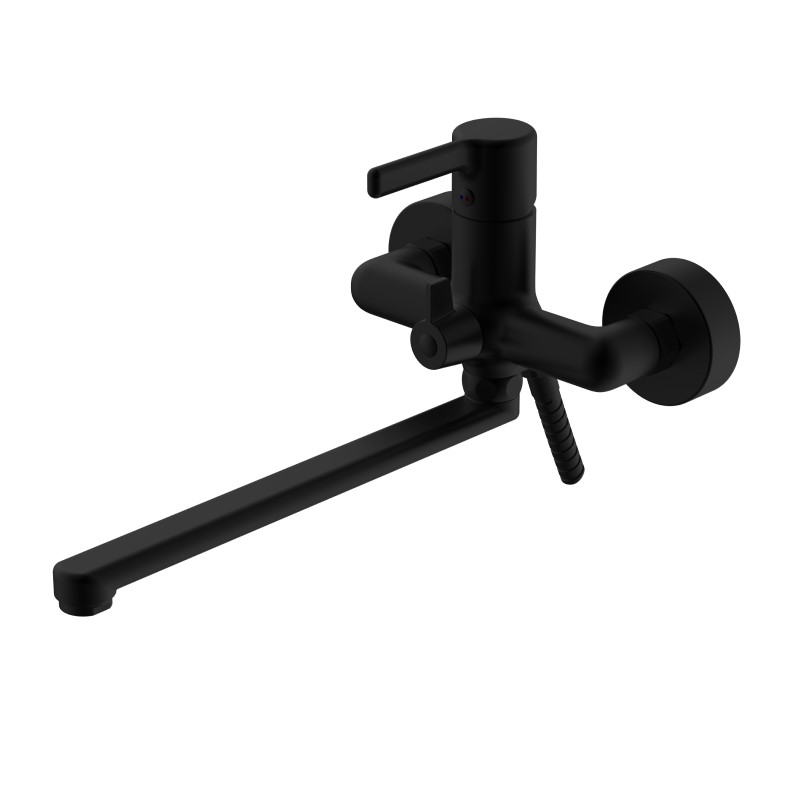 Haiba Смеситель для ванны HAIBA HB22814-7 черный — купить в Алматы
