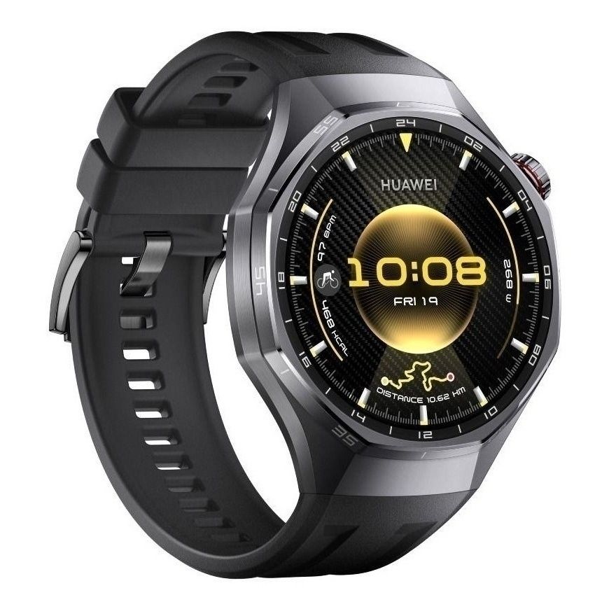 Умные часы Huawei GT 6 Pro 55020FWC чёрные, купить в Москве, цены в интернет-магазинах на Мегамаркет