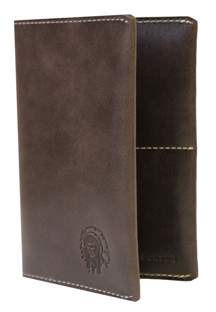 Обложка для паспорта Apache ОП-2-A дымчато-коричневая