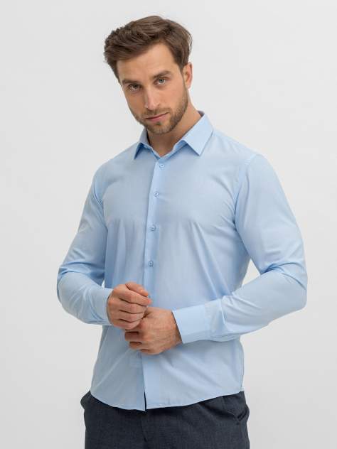 Рубашка мужская Marc De Cler G.Glad Blue, голубой