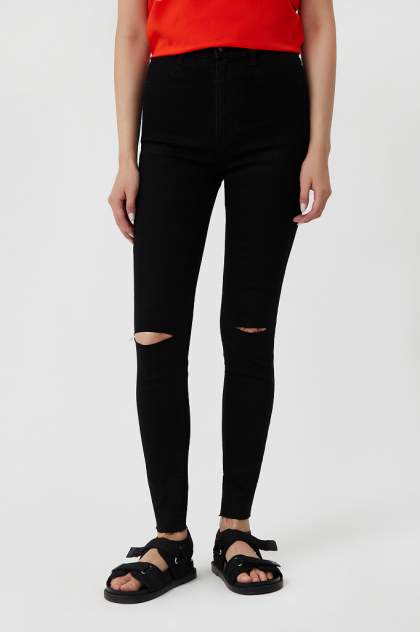 Женские джинсы  Finn Flare B21-15015C, черный