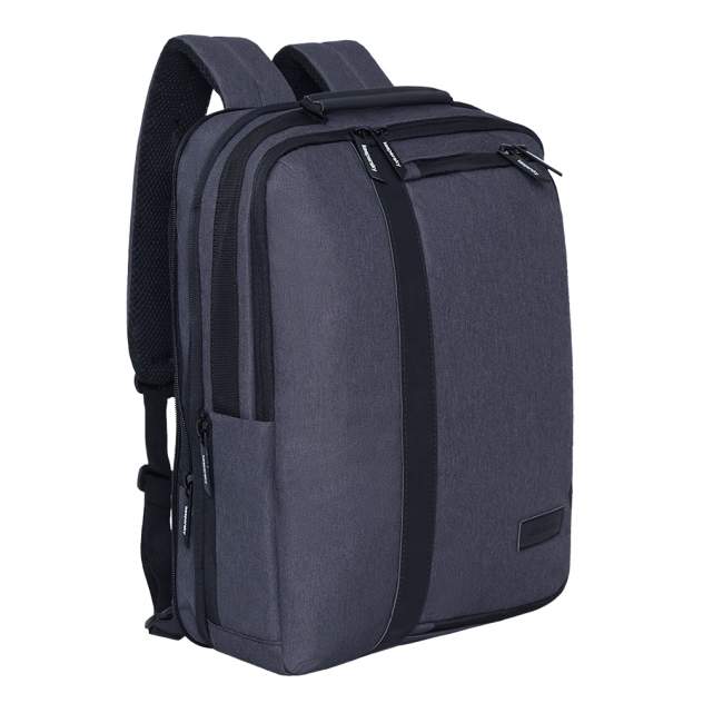 Сумка-рюкзак мужская Grizzly RQk-013 черная