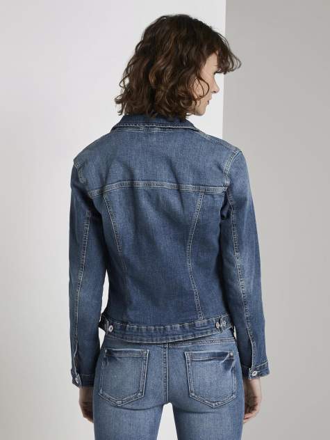 Женская джинсовая куртка TOM TAILOR 1016402, синий