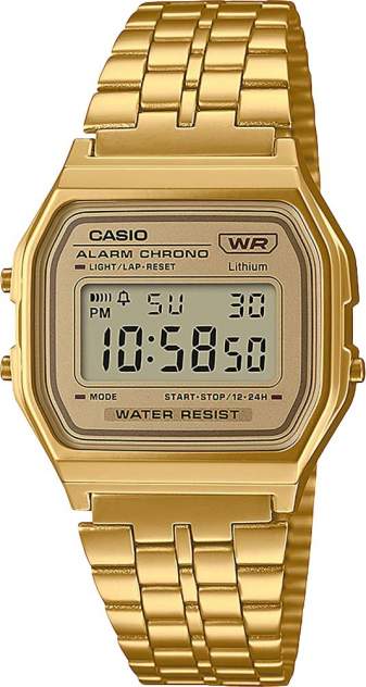 Наручные часы унисекс Casio A158WETG-9AEF