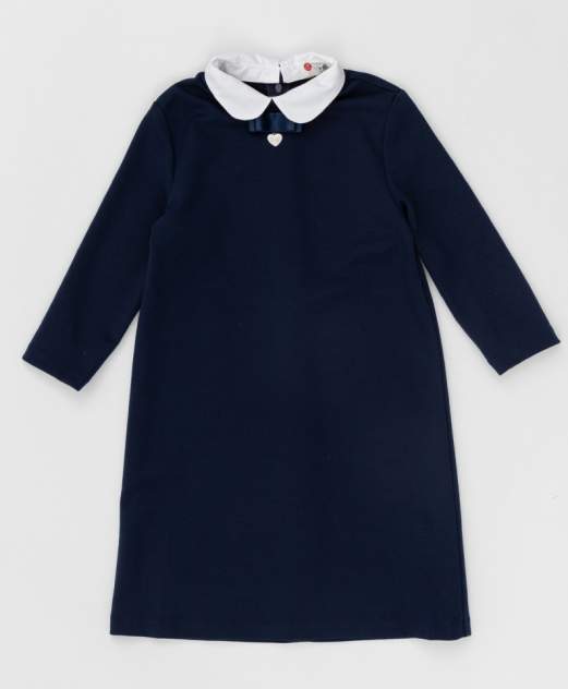 Синее платье с рукавом 3/4 Button Blue для девочек 170