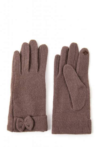 Женские перчатки Finn Flare A20-11318, коричневый