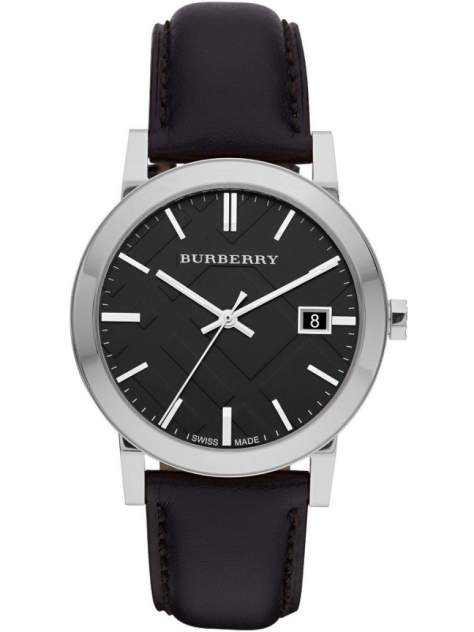 Burberry leather grey clearance original watch strap bu9359