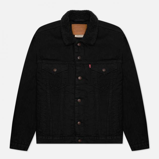 Мужская джинсовая куртка Levi's 16365, черный