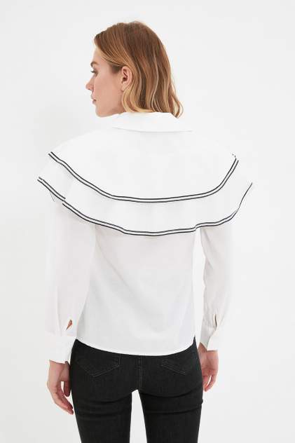 Женская рубашка Trendyol TWOAW22GO0255, белый